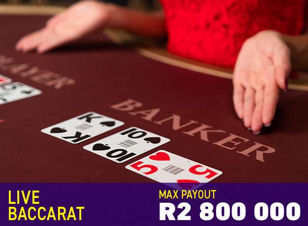 Live baccarat