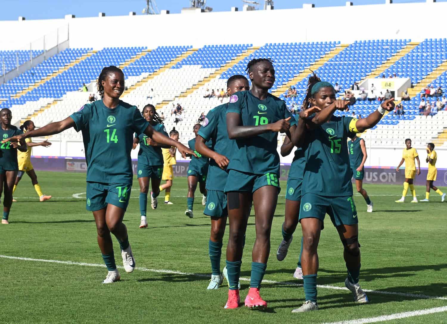 Banyana Banyana struggle in WAFCON 2025 semi-final against Nigeria