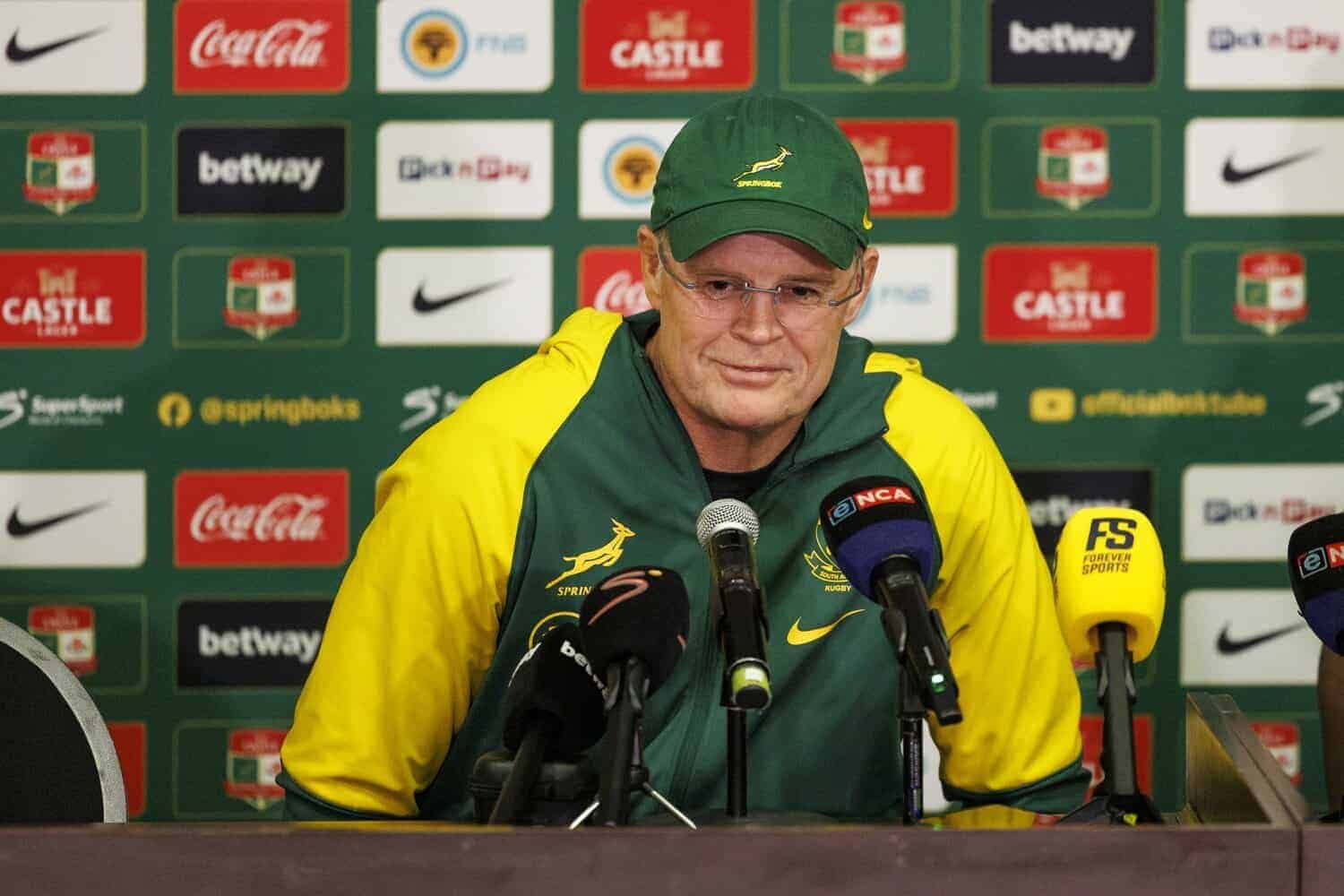 Rassie Erasmus and the dynamic evolution of the Springboks