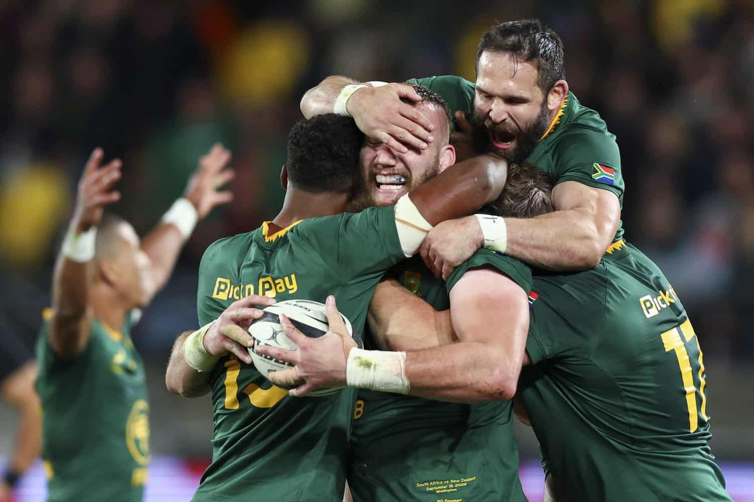 Rugby Championship 2025 South Africa in the box seat after historic Wellington win